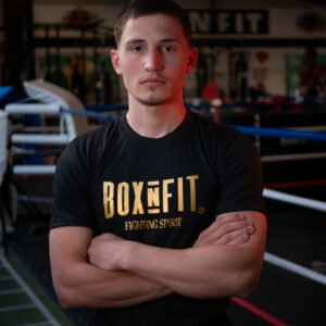 T-Shirt Black Gold